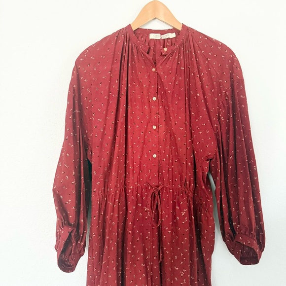Christy Dawn red print axi dress size S - Picture 6 of 16